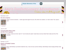 Tablet Screenshot of amysconfectioneryadventures.com